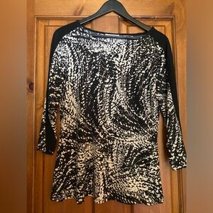 Mandee top size medium 3/4 sleeves
